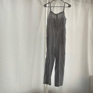 Womens striped pant romper